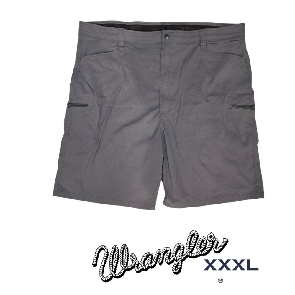 Wrangler Authentics Men's Gray Cargo Shorts